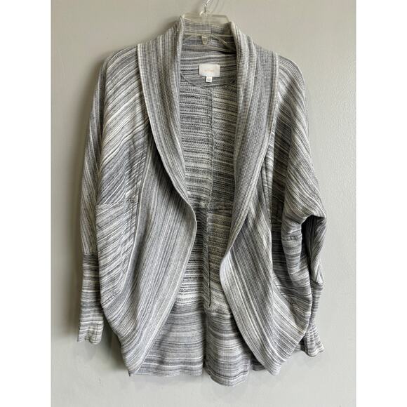 Wilfred Aritzia Open Front Cardigan Womens size Medium Grey - Picture 1 of 5